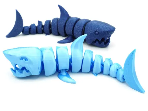 🦈🔗 Articulated Shark 🌊✨